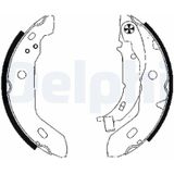 DELPHI - Remschoenen Set - Achteras - Voor MERCEDES-BENZ - 180 mm - 42 mm