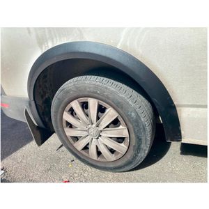 Oneway Set Spatbordverbreders (Trims) Passend Voor Volkswagen Transporter T6 2015-2019  Volkswagen Oneway Ow Wa03038