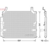 Lexus - Denso Dcn50032 - Condensor - Airconditioning