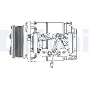 Compressor, Airconditioning Honda Delphi Cs20492