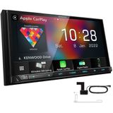 Kenwood - DMX 8021DABS - 2DIN Multimedia Radio - Zwart - 7 Inch