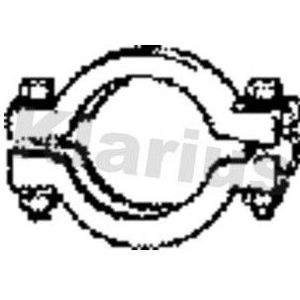 Uitlaatklem Audi Klarius 430218