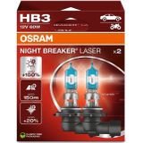 Osram - Night Breaker Laser - Halogeenlampen - Set 2 Stuks - Sterk Licht