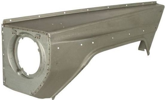 BLIC - 6504-04-3501313P - Spatbord - Voor - Links