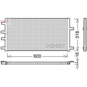 Radiateur Iveco Denso Drm12011