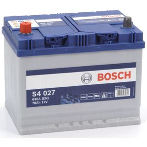 Bosch Auto Accu S4027 - 70Ah - 630A - Voertuigen Zonder Start-Stopsysteem