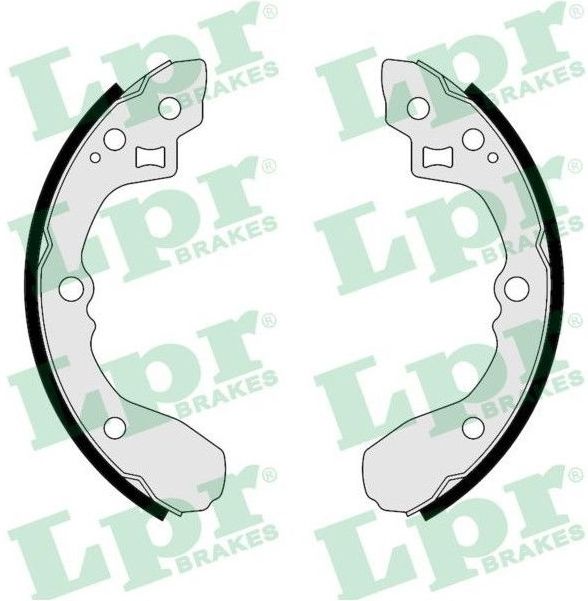 Kia - Remschoenset - 200 mm - 31 mm - Lpr 01054