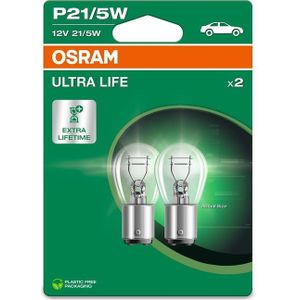 Osram Ultra Life 12V P21/5W - 2 Stuks