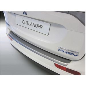 Bumper Beschermer Passend Voor Mitsubishi Outlander 2013- 'Brushed Alu' Look Mitsubishi Rgm Gr Rbp597b