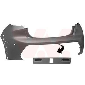 Bumper Peugeot Van Wezel 4043543