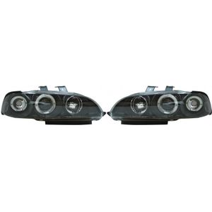 Set Koplampen Passend Voor Passend Voor Honda Civic 2/3-Deurs 1992-1995 - Zwart Honda Autostyle Dl Hok14