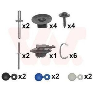 Bevestingen Achterbumper Renault Van Wezel 4373793