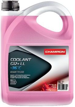 Champion - G12+ Koelvloeistof - Kleurloos - Ethyleenglycol - 5L