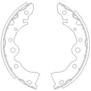 Remschoenset Nissan Kavo Parts Kbs-7414