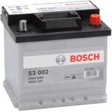 Bosch S3 002 Black Accu 45 Ah