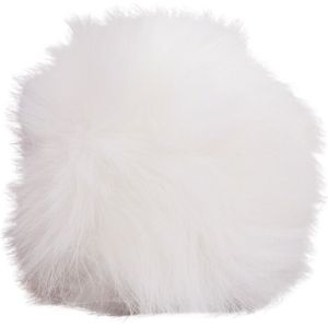Simoni Racing Pookknophoes Fluffy Fur - Wit