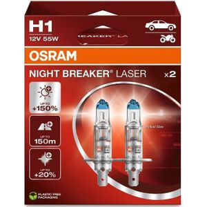 Osram Night Breaker Laser - H1 - set 2 Stuks