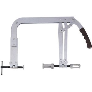 Force - XL Klepveertang - Zwart - Staal - Spanbereik 35-200 mm