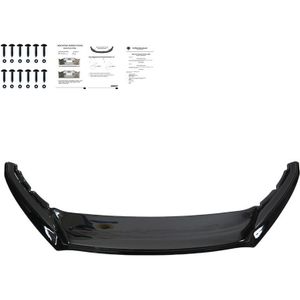 Oneway Voorspoilerlip Passend Voor Skoda Superb 3v Hb/Kombi Facelift 2019-2023 - Glanzend Zwart Skoda Oneway Ow Fs01091