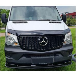 Oneway Voorspoilerlip Passend Voor Mercedes Sprinter W906 Facelift 2014-2018 - Glanzend Zwart Ford, Mercedes-Benz Oneway Ow Fs01012