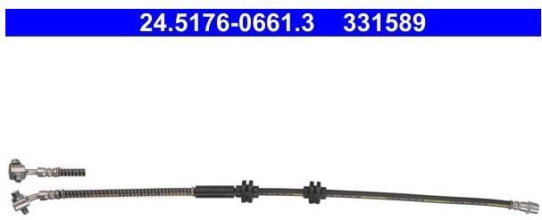 Opel - Remslang - 660 mm - Flensgat diameter 10 mm - M10x1