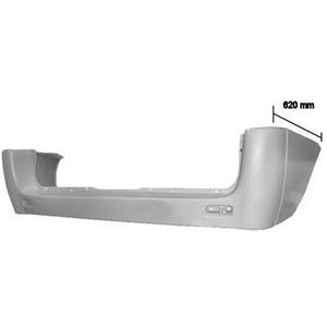 Bumper Citroen, Fiat, Peugeot Van Wezel 1612544