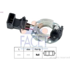 Sensor, Ontsteekpuls Audi, Seat, Skoda, Volkswagen Facet 8.2723