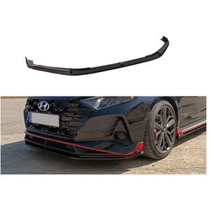 Voorspoiler Passend Voor Hyundai I20 Iii N / N-Line 2020- (Abs Glanzend Zwart) Hyundai Motordrome Dx Vhy03