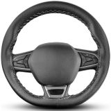 Otom - Classic - Stuurwielhoes - Zwart Geperforeerd PVC Leder - Grijs Stiksel