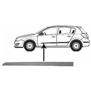 Opel - Deurlijst - Grijs - 3745423 - Links voor