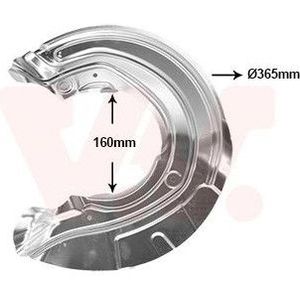 Van Wezel - Remschijfbeschermer - Voor BMW 1 F20/F21 2011-2015 - OEM 34116792237