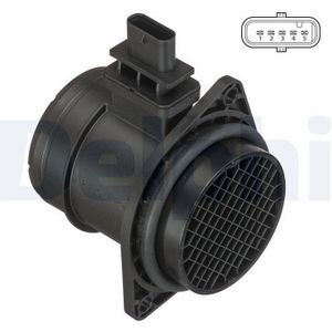 Luchtmassameter Mini Delphi Af10415-12b1