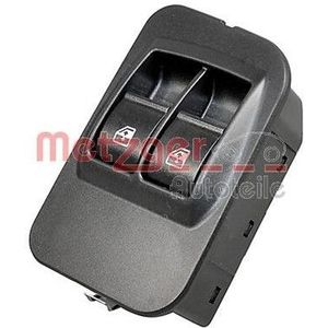 Schakelaar, Raamopener Citroen, Fiat, Peugeot Metzger 0916557