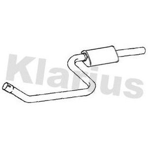 Uitlaat Middendemper Bmw Klarius 241141