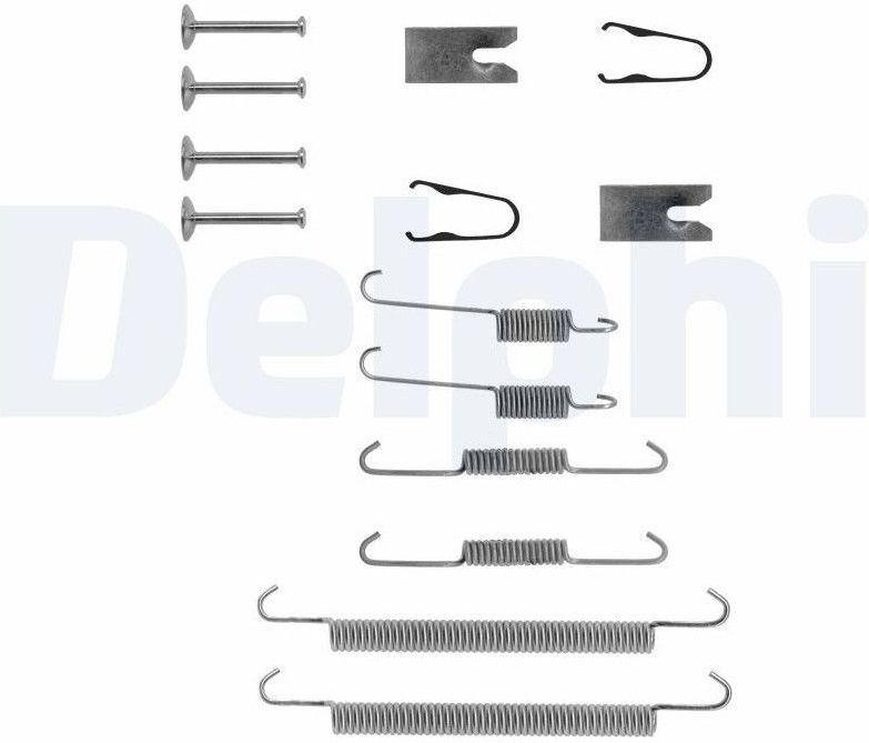 DELPHI - Remschoen - TOYOTA LY1255 - 229 mm - Achteras