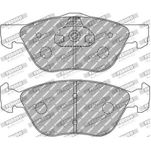 Remblokkenset, Schijfrem Alfa Romeo, Fiat, Lancia Ferodo Racing Fcp1052h