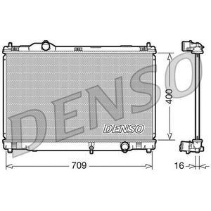 Lexus - Drm51008 - Radiateur - Aluminium - Netlengte 400 mm - Netbreedte 709 mm