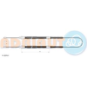 Trekkabel, Parkeerrem Citroen, Fiat, Peugeot Adriauto  .0276.1