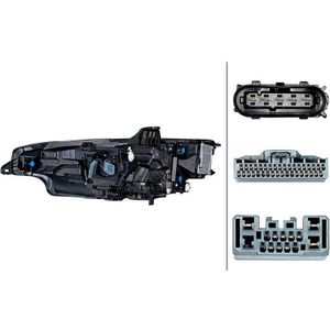 Koplamp Volvo Hella 1ex 013 508-921