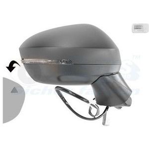 Nissan - Hagus 3358818 - Buitenspiegel - Rechts - Elektrisch Volledig - Met Grondlaag