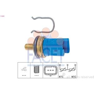 Temperatuursensor Citroen, Fiat, Peugeot Facet 7.3293