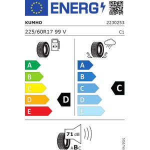 Kumho Hp71 225/60 R17 99V