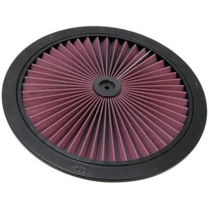 K&N X-Stream Deksel 16'' Diameter, Zwart