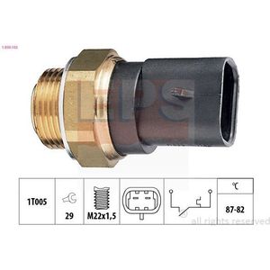 Temperatuurschakelaar, Radiateurventilator Fiat, Opel Eps Facet 1..102