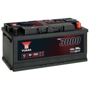 Yuasa Accu Ybx3017 90 Ah Aston Martin, Bmw, Daimler, Ford Usa, Jaguar, Jeep, Maserati, Opel, Volvo Yuasa Ybx3017