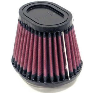 K&N Universeel Ovaal/Conisch Filter 62mm Aansluiting, 114mm x 95mm Bodem, 89mm x 64mm Top, 89mm Hoog