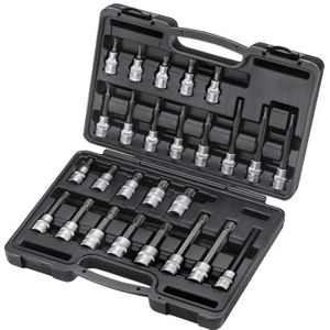 26pc 1/2 Ribe Socket bit set