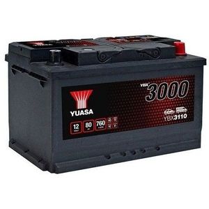 Yuasa Accu Ybx3110 80 Ah Alfa Romeo, Alpina, Aston Martin, Audi, Bmw, Chevrolet, Chrysler, Dodge, Fiat, Ford, Ford Usa, Jaguar, Jeep, Lancia, Land Rover, Mercedes-Benz, Mini, Nissan, Opel, Peugeot, Porsche, Renault, Saab, Seat, Skoda, Toyota, Volkswagen, Volvo Yuasa Ybx3110