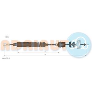 Koppelingkabel Citroen, Fiat, Lancia, Peugeot Adriauto  .0137.1