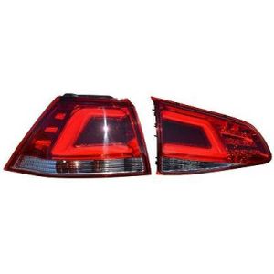 Volkswagen - Diederichs 2216898 - Set Achterlichten - Chroom - Wit - Rood - LED